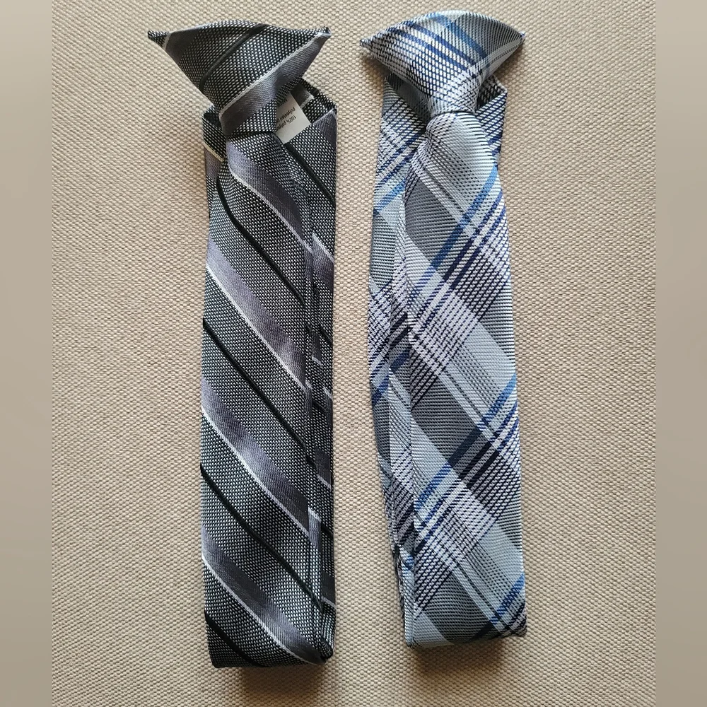 TEEN BOYS Clip On Ties Bundle